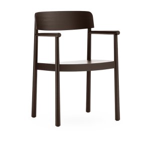 Normann Copenhagen Timb Stol m/ Arml�n Brun
