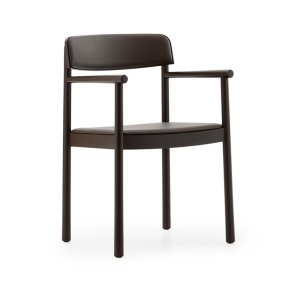 Normann Copenhagen Timb Stol m/ Arml�n Brun/Chokolade