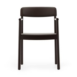 Normann Copenhagen Timb Stol m/ Arml�n Brun/Chokolade