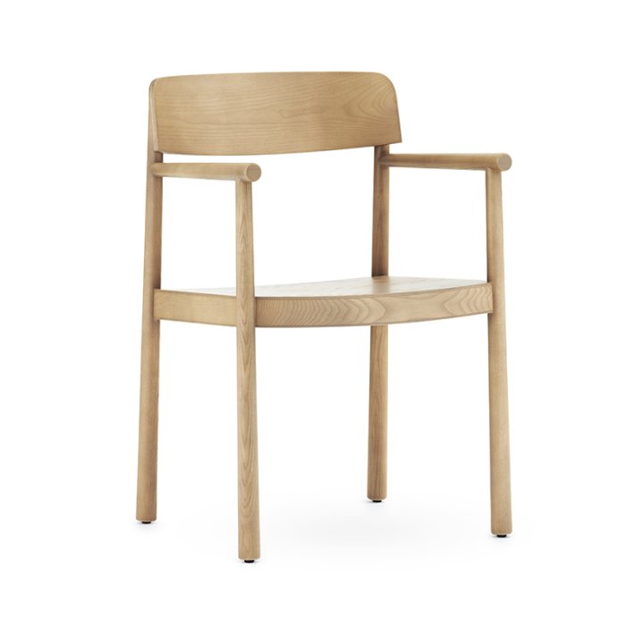 Normann Copenhagen Timb Stol m/ Arml�n Tan