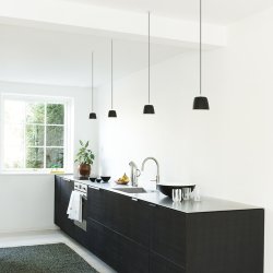Normann Copenhagen Tub Pendel - 13 cm - Sort