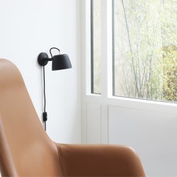 Normann Copenhagen Tub Vglampe - Sort