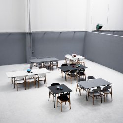 Normann Copenhagen Union Spisebord - 90x140 cm - Sort