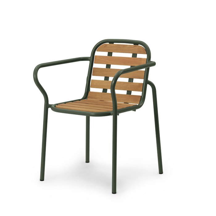 Normann Copenhagen Vig Armstol - Robinie/Mrkegrn