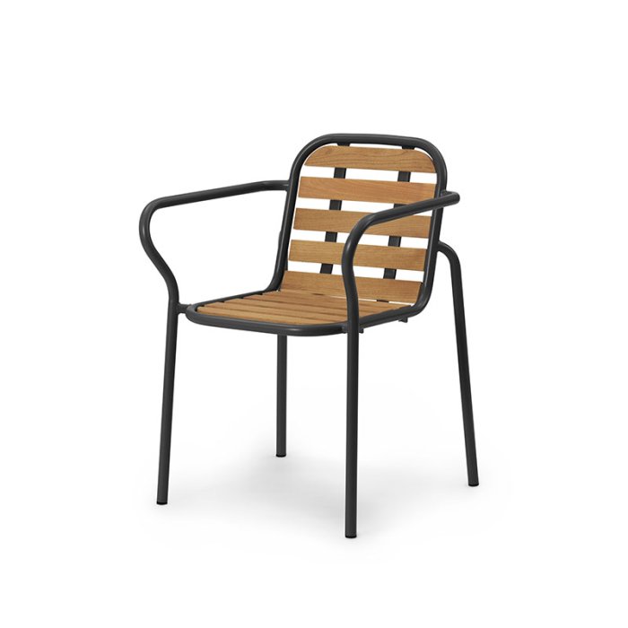 Normann Copenhagen Vig Armstol - Robinie/Sort