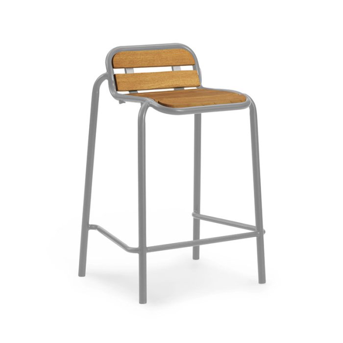 Normann Copenhagen Vig Barstol 65 cm - Robinie/Gr