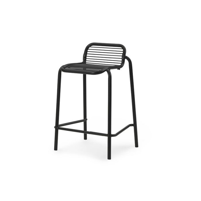 Normann Copenhagen Vig Barstol 65 cm - Sort