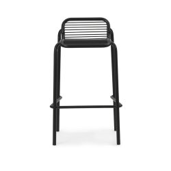 Normann Copenhagen Vig Barstol 75 cm - Sort