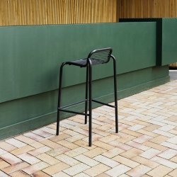 Normann Copenhagen Vig Barstol 75 cm - Sort