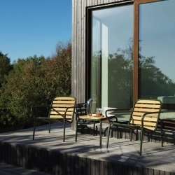 Normann Copenhagen Vig Bord 55x45 cm - Robinie/Mrkegrn