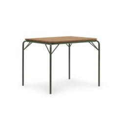 Normann Copenhagen Vig Bord 90x80 cm - Robinie/Mrkegrn