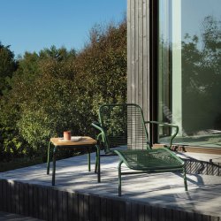 Normann Copenhagen Vig Chaiselong - Mrkegrn