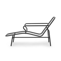 Normann Copenhagen Vig Chaiselong - Sort
