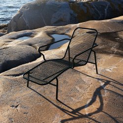 Normann Copenhagen Vig Chaiselong - Sort