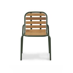 Normann Copenhagen Vig Stol - Robinie/Mrkegrn