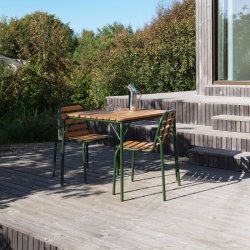 Normann Copenhagen Vig Stol - Robinie/Mrkegrn