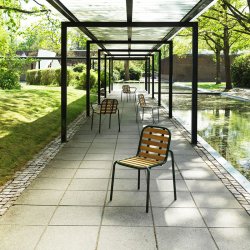 Normann Copenhagen Vig Stol - Robinie/Mrkegrn