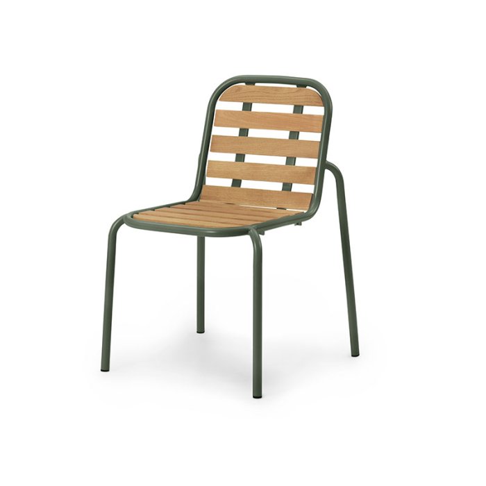 Normann Copenhagen Vig Stol - Robinie/Mrkegrn