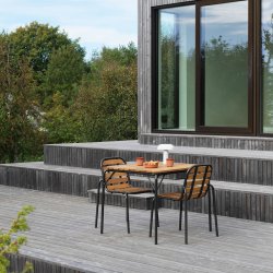 Normann Copenhagen Vig Stol - Robinie/Sort