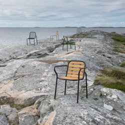 Normann Copenhagen Vig Stol - Robinie/Sort