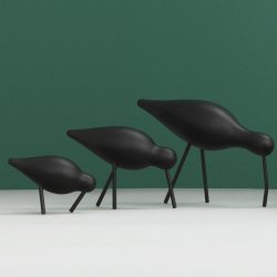 Normann Copenhagen Shorebird Small - Sort/Sort