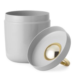 Normann Copenhagen - Ring Boks Small - Lysegr 
