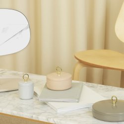 Normann Copenhagen - Ring Boks Medium - Sand