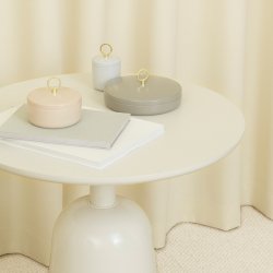 Normann Copenhagen - Ring Boks Small - Lysegr 