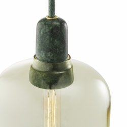 Normann Copenhagen Amp lampe Gylden/Green - Small