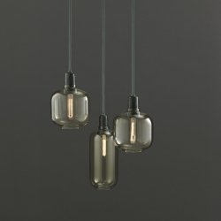 Normann Copenhagen Amp lampe Gylden/Green - Small