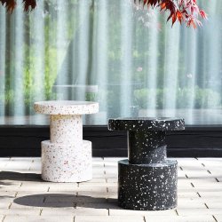 Normann Copenhagen Bit Skammel - Sort 