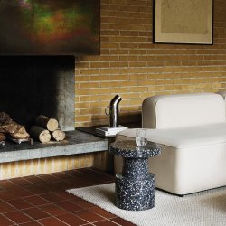 Normann Copenhagen Bit Skammel - Sort/Multi 