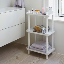 Normann Copenhagen Block Reol - Hvid/Hvid