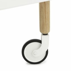 Normann Copenhagen Block Rullebord - Hvid