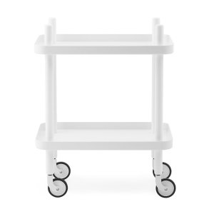 Normann Copenhagen Block Rullebord - Hvid/Hvid