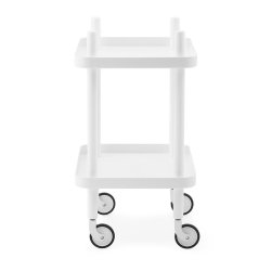 Normann Copenhagen Block Rullebord - Hvid/Hvid