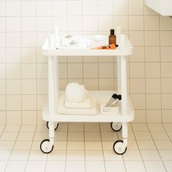 Normann Copenhagen Block Rullebord - Hvid/Hvid