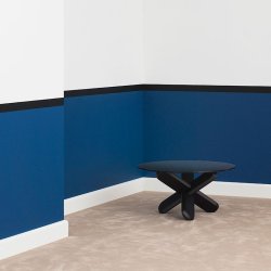 Normann Copenhagen Ding sofabord - Smoke glas/Sort