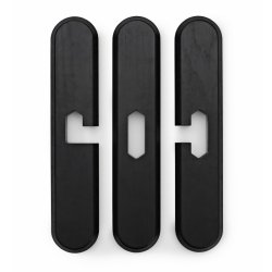 Normann Copenhagen Ding sofabord - Transparent glas/Sort