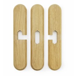 Normann Copenhagen Ding sofabord - Transperent glas/Eg