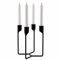 Normann Copenhagen Heima 4-armet lysestage Sort