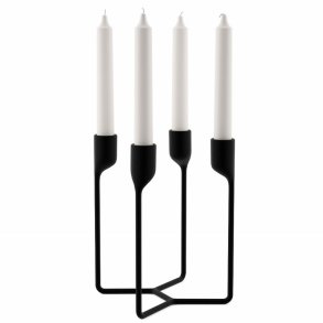 Normann Copenhagen Heima 4-armet lysestage Sort
