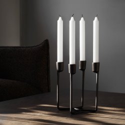 Normann Copenhagen Heima 4-armet lysestage Sort