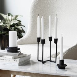 Normann Copenhagen Heima Bloklysestage - Sort