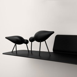 Normann Copenhagen Jet Hylde Stor - Sort
