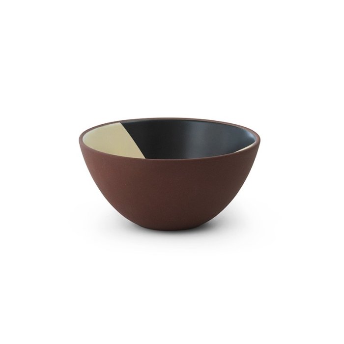 Normann Copenhagen Line Skl Sort/Creme - 15 cm