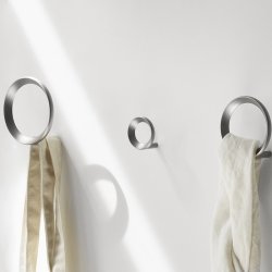 Normann Copenhagen Loop Knage - Brstet Zink - Mellem