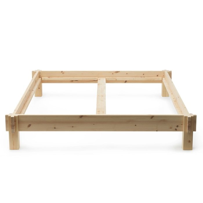 Normann Copenhagen Notch Sengeramme Fyrretr - 180x200 cm