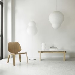 Normann Copenhagen Puff Bordlampe Twist - Hvid