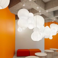 Normann Copenhagen Puff Lampeskrm Bulb - Hvid